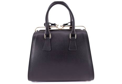 Dámská kožená kabelka Arteddy černá