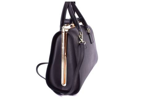 Dámská kožená kabelka Arteddy černá
