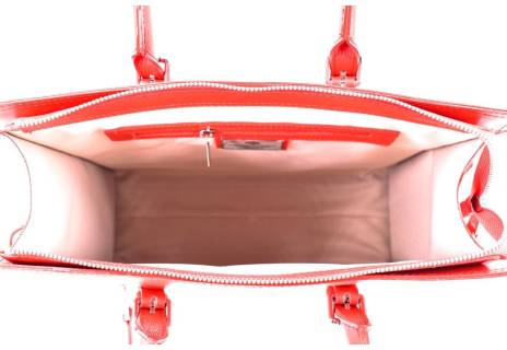 Dámská kožená kabelka Arteddy - červená