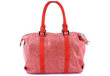 Dámská kožená kabelka Arteddy - červená