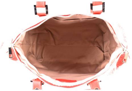 Dámská kožená kabelka Arteddy - červená