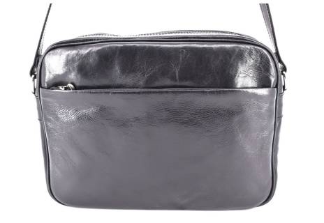 Pánská kožená taška Arteddy - černá