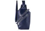 Pánská kožená crossbody Arteddy - modrá