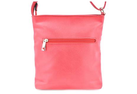 Dámská kabelka crossbody - červená