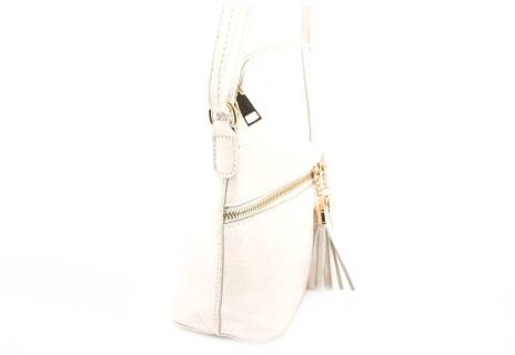 Dámská kabelka crossbody - krémová