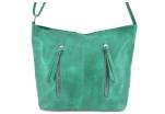 Dámská kabelka crossbody - zelená