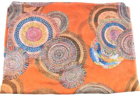 Dámský šátek - oranžová