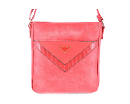 Dámská kabelka crossbody - červená