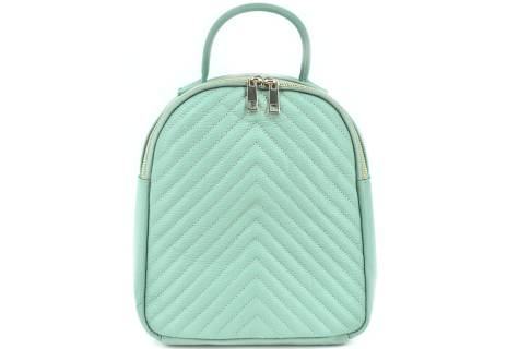 Dámský/dívčí kožený prošívaný batoh Arteddy