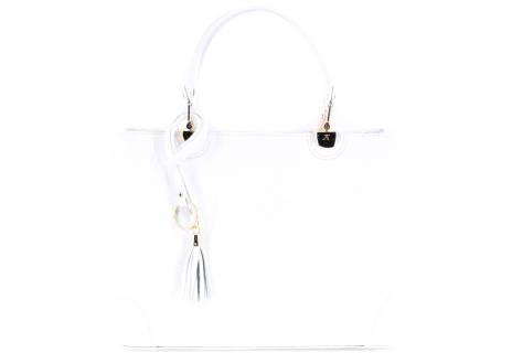 Dámská kožená kabelka s květovaným vzorem  Arteddy