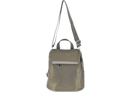 Moderní dámský/dívčí batoh a kabelka - zelená