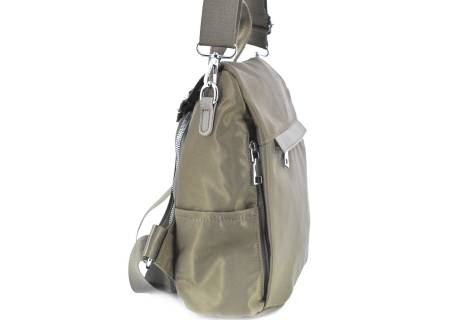 Moderní dámský/dívčí batoh a kabelka - zelená