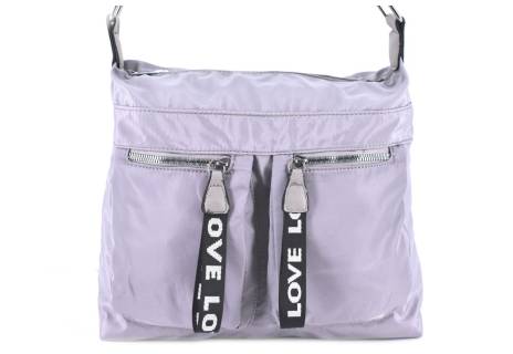 Dámská kabelka crossbody - šedá
