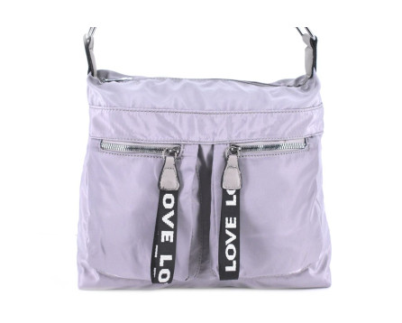 Dámská kabelka crossbody - šedá