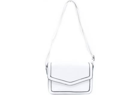 Dámská kabelka crossbody - bílá