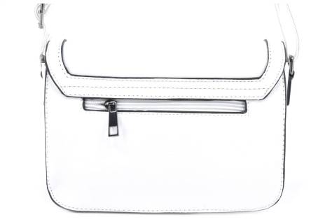 Dámská kabelka crossbody - bílá