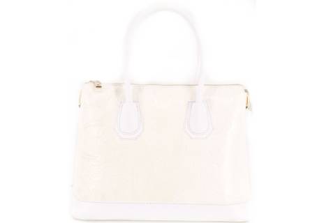 Dámská kožená kabelka s květovaným vzorem  Arteddy