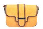 Dámská kabelka crossbody - hořčicová