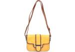 Dámská kabelka crossbody - hořčicová