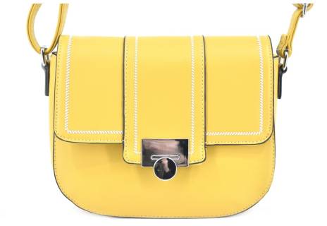 Dámská kabelka crossbody - hořčicová