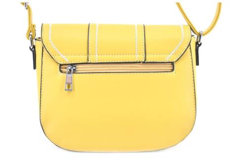 Dámská kabelka crossbody - hořčicová