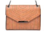 Dámská kabelka crossbody - hnědá
