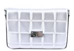 Dámská kabelka crossbody - stříbrná