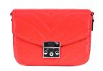 Dámská kabelka crossbody - červená