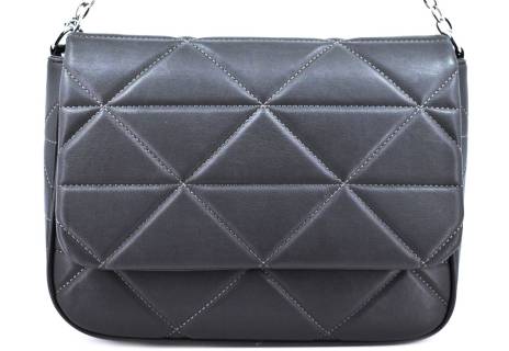 Dámská kabelka crossbody - tmavě šedá