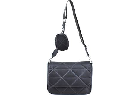 Dámská kabelka crossbody - tmavě šedá