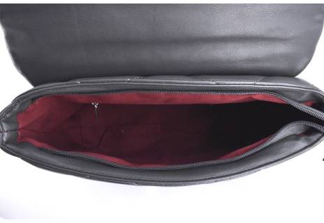 Dámská kabelka crossbody - tmavě šedá