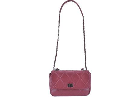 Dámská kabelka crossbody - vínová