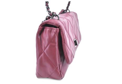 Dámská kabelka crossbody - vínová