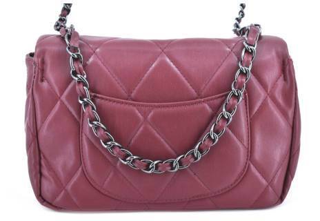 Dámská kabelka crossbody - vínová