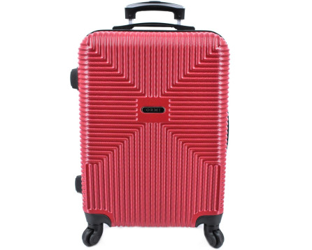 Cestovní kufr skořepinový Ormi (L) 90l červená