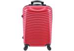 Cestovní palubní kufr skořepinový - červená (S) 40l