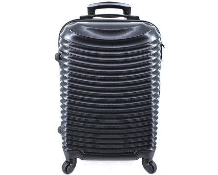 Cestovní kufr skořepinový - černá (L) 90l