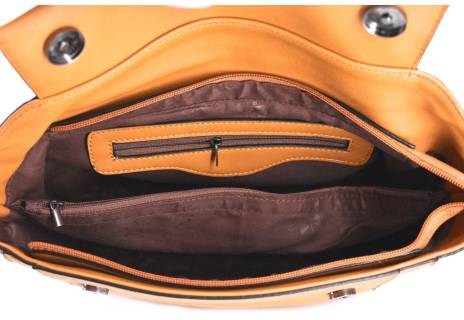 Dámská kabelka hořčicová