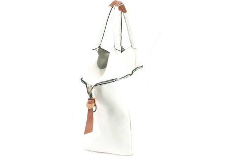 Dámská kabelka krémová