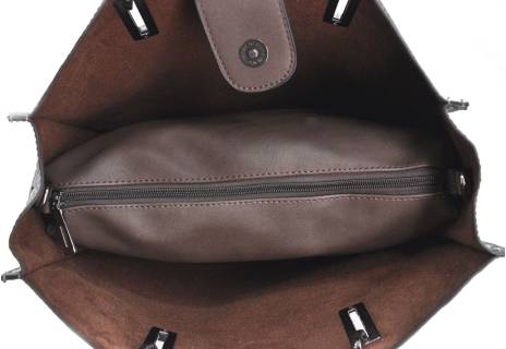 Dámská kabelka tmavě hnědá