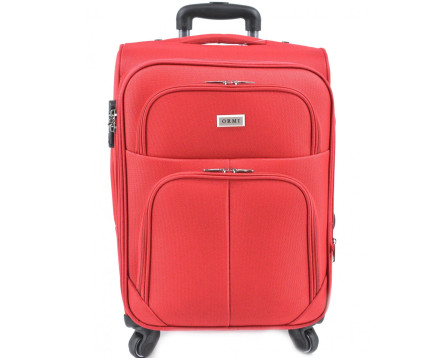 Cestovní textilní palubní kufr Ormi (S) 45l červená