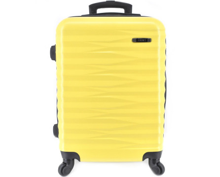 Cestovní kufr skořepinový Ormi (L) 90l žlutá