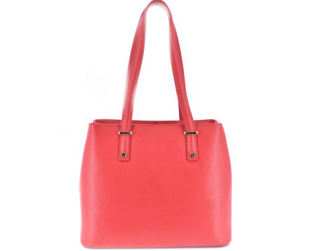 Dámská kožená kabelka Arteddy červená