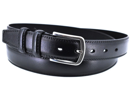 Kožený opasek Arteddy - černá / 135