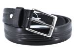 Kožený opasek - černá