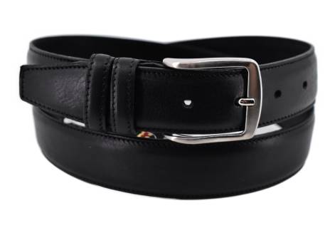 Kožený opasek - černá