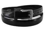 Kožený opasek - černá