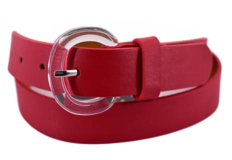 Dámský opasek - červená