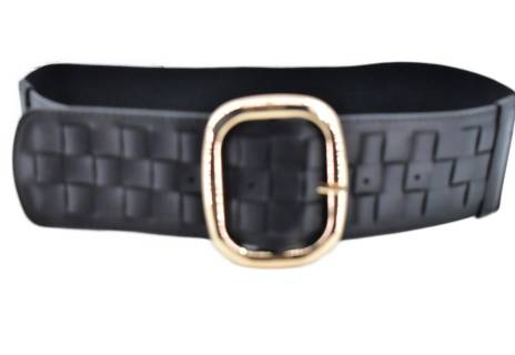 Dámský elastický opasek - černá