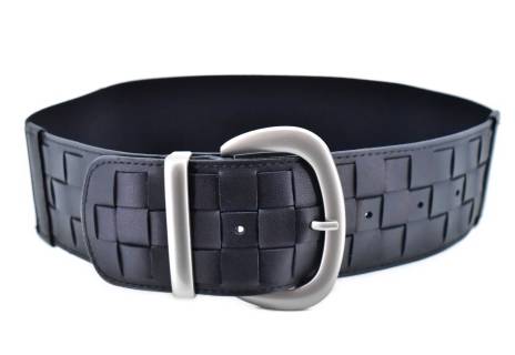 Dámský elastický opasek - černá